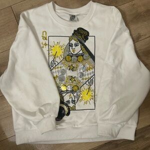 QUEEN OF SPARKLES NEW YEAR CARD SAMPLE